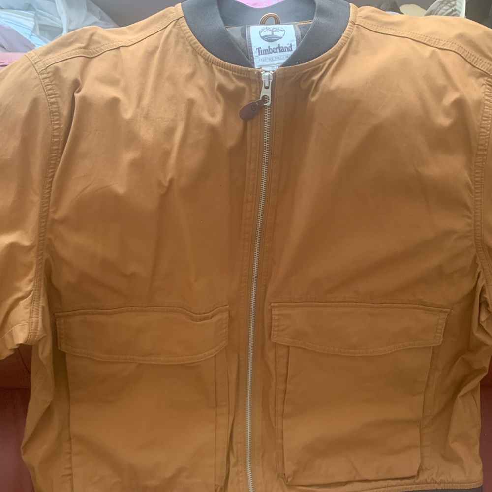 Timberland Denim Bomber Jacket